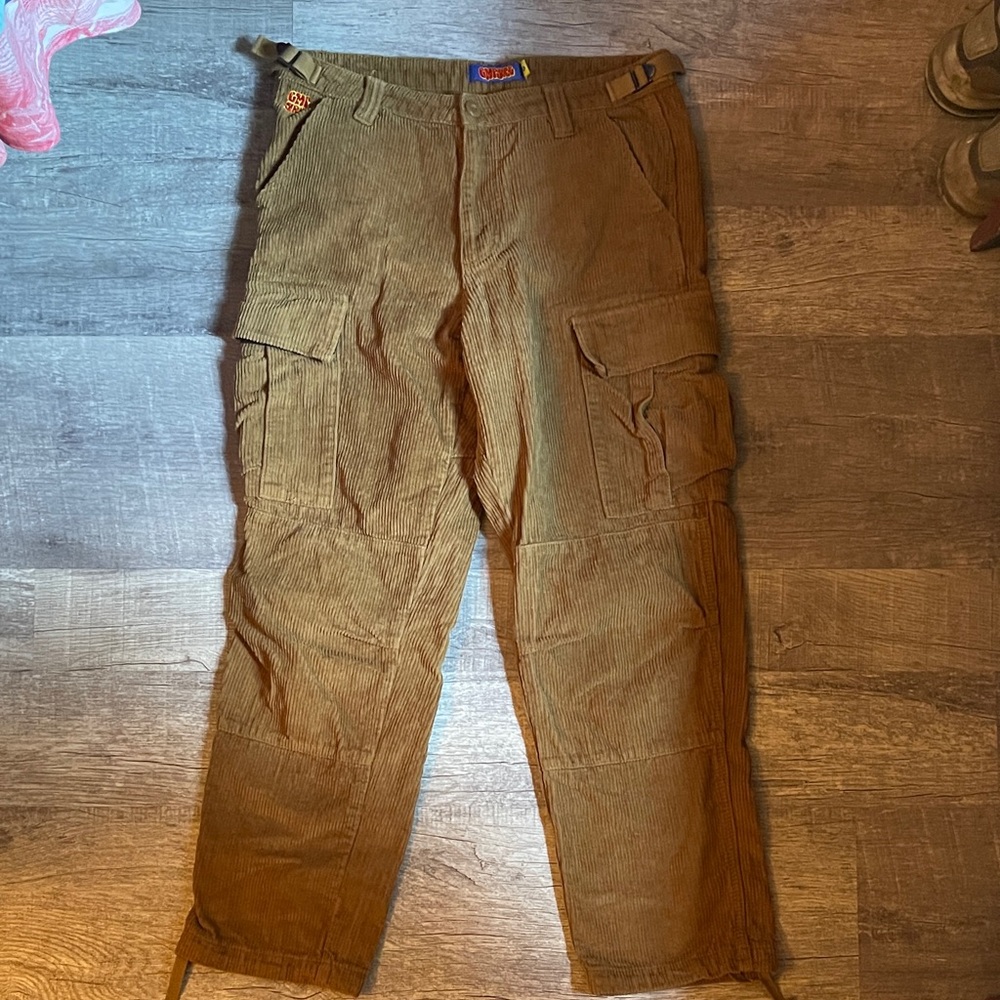 Empyre Brown Corduroy Cargo Pants